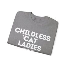 Childless Cat Ladies for Kamala Harris Unisex Crewneck Sweatshirt