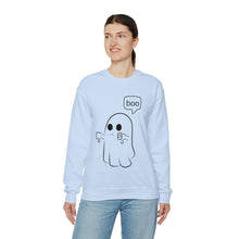 Boo Ghost Unisex Crewneck Sweatshirt