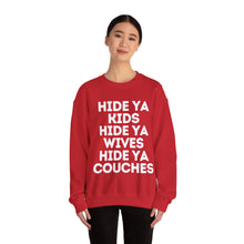 Hide Ya Couches JD Vance Unisex Crewneck Sweatshirt