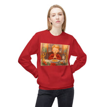 Kevin's Mac and Cheese Blessing Cozy Unisex Christmas Crewneck Sweatshirt
