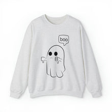 Boo Ghost Unisex Crewneck Sweatshirt