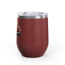 Buffalo Bills Mafia Stitched Patch Look Wine Tumbler 12oz Insulated Travel Cup