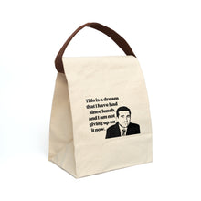 Michael Scott Canvas Lunch Bag With Strap