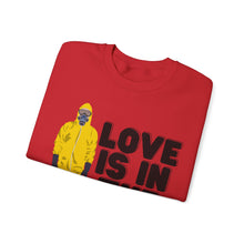 Love is in The Air Valentine Unisex Crewneck Sweatshirt