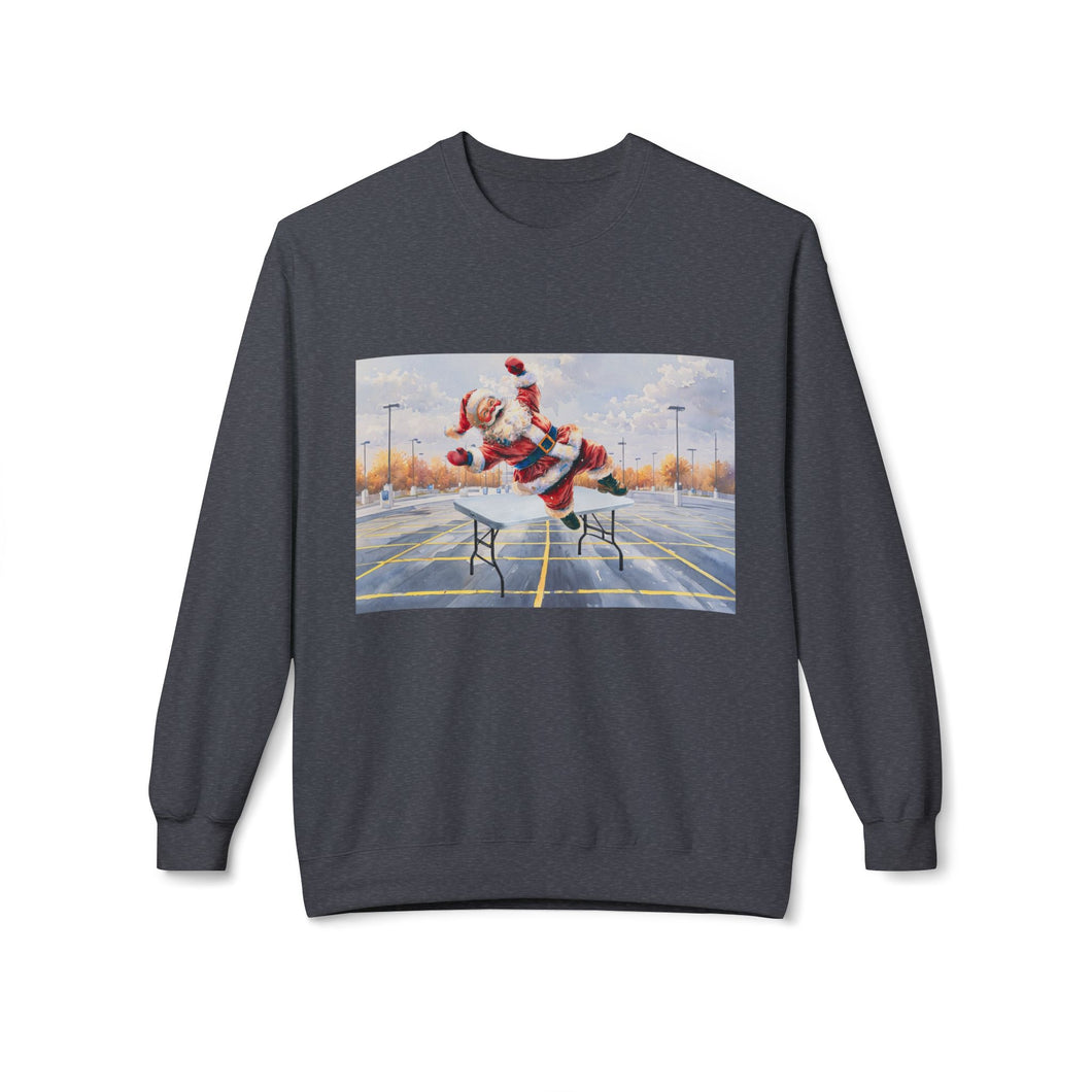 Santa Bills Mafia Tailgate Table Smash Unisex Cozy Crewneck Sweatshirt