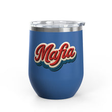 Buffalo Bills Mafia Stitched Patch Look Wine Tumbler 12oz Insulated Travel Cup