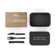 You Don't Have Taco Bell Money Bento Box with Band and Utensils