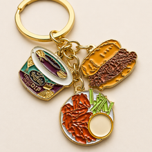 Buffalo Foodie Enamel Keychain