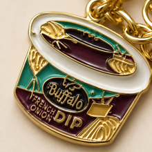 Buffalo Foodie Enamel Keychain