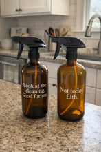 Look at Me Cleaning, Good for Me Amber Glass Spray Bottle