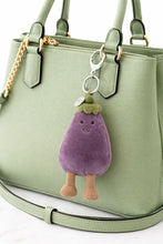 Plush Purse Charms- Eggplant Emoji
