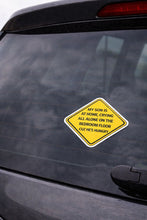 Baby on Board- I Have a Cat Child Titanic Waterproof Sticker