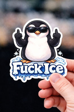 Fuck Ice Waterproof Sticker
