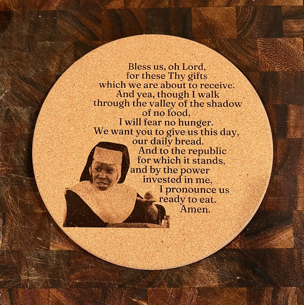 Sister Mary Clarence Grace Cork Trivet