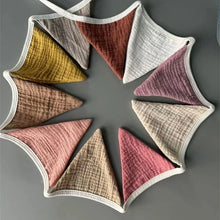 Cotton Bunting Banner for Playroom or Kids Bedroom