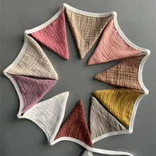 Cotton Bunting Banner for Playroom or Kids Bedroom
