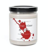 True Crime and Chill Hand Poured Soy Candle- Choose Your Scent