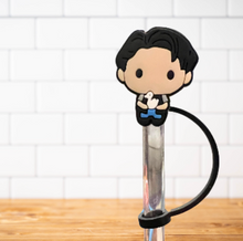 Friends Silicone Straw Toppers