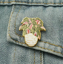 Pink Princess Philodendron Enamel Pin