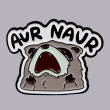 Aur Naur Raccoon Enamel Pin