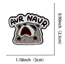 Aur Naur Raccoon Enamel Pin
