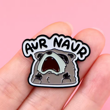 Aur Naur Raccoon Enamel Pin