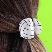 Play Ball Acetate Hair Clips- Choose Your Sport