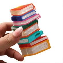 Bookworm Stack of Books Acetate Hair Claw Clip