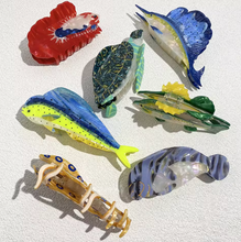 Sea Creatures Acetate Hair Claw Clip- Choose Your Animal