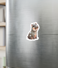 Cutest Baby Hippo Vinyl Sticker