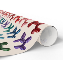 Wrapping Paper- Rainbow Balloon Dogs