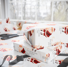 Wrapping Paper- Santa Knows What You Did