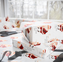 Wrapping Paper- Santa Knows What You Did