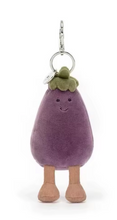 Plush Purse Charms- Eggplant Emoji