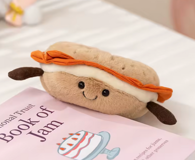 Cuddly Plush-Lox the Bagel