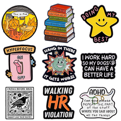 Enamel Pin- Choose Your Design