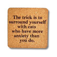 Cork Coaster- Dogs with Anxiety