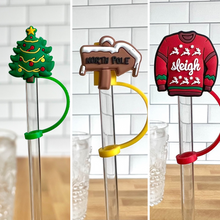 Christmas Silicone Straw Toppers – Buffalovely