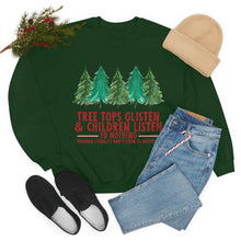 The Treetops Glisten Unisex Crewneck Sweatshirt