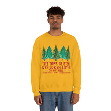 The Treetops Glisten Unisex Crewneck Sweatshirt