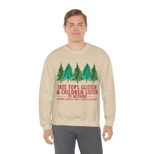 The Treetops Glisten Unisex Crewneck Sweatshirt