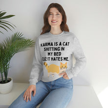 Karma is a Cat Unisex Crewneck Sweatshirt