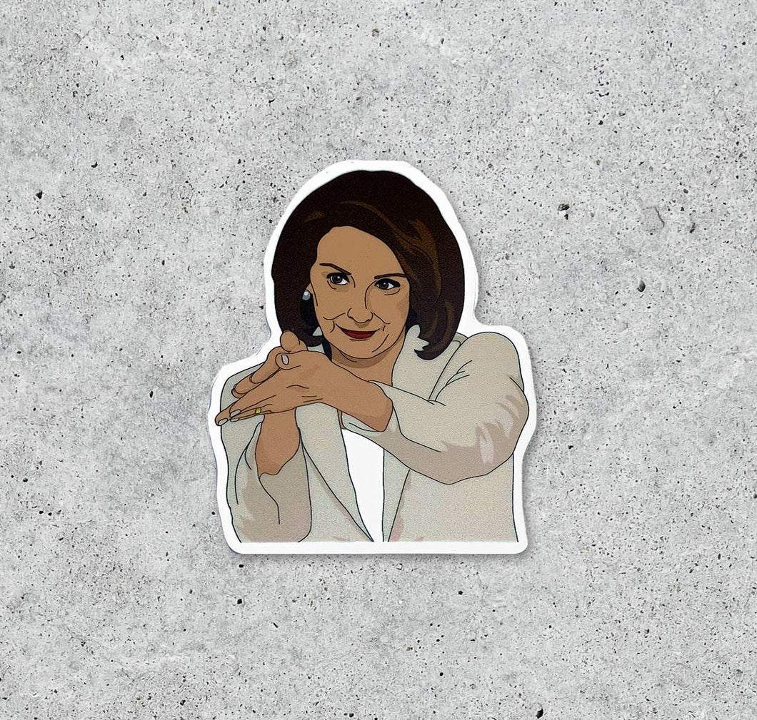 Nancy Pelosi clapback sticker
