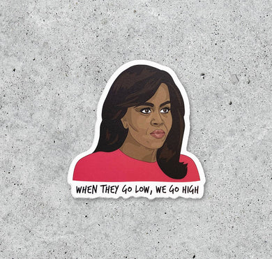 Michelle Obama Sticker
