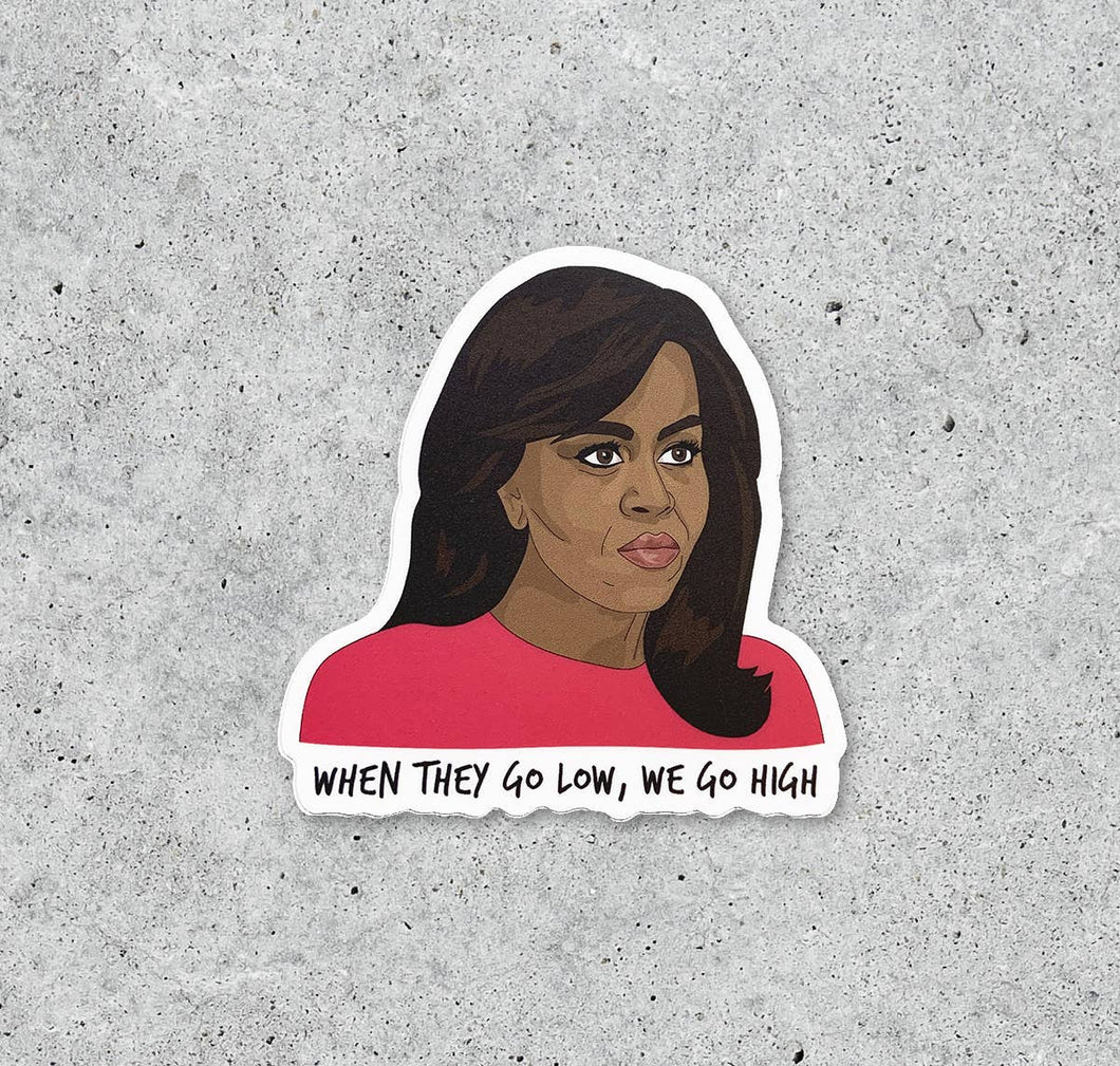Michelle Obama Sticker