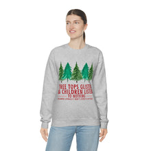 The Treetops Glisten Unisex Crewneck Sweatshirt