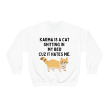 Karma is a Cat Unisex Crewneck Sweatshirt