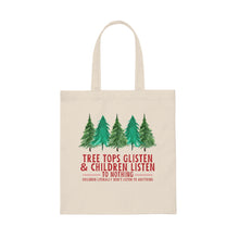 The Treetops Glisten Canvas Tote Bag