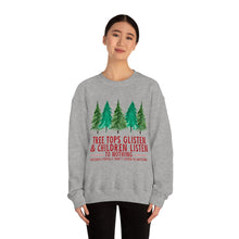 The Treetops Glisten Unisex Crewneck Sweatshirt