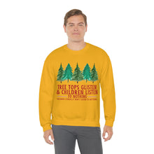 The Treetops Glisten Unisex Crewneck Sweatshirt